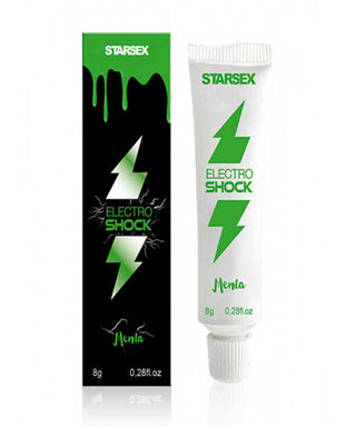 GEL EXCITANTE CON EFECTO VIBRACION STARSEX ELECTRO SHOCK MENTA 8gr.