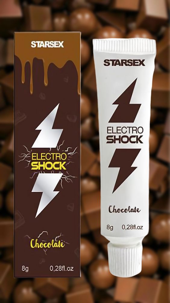 Gel Excitante con efecto vibración Starsex Electro Shock chocolate
